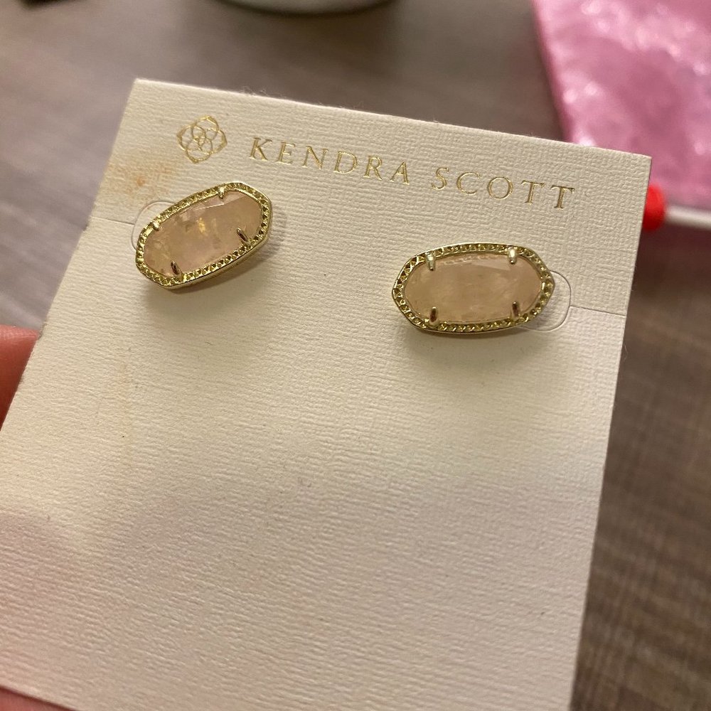 Rose Quartz Earrings